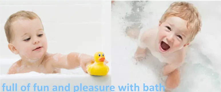 Colour Acrylic air Bubble  whirlpool Baby Bathtub Massage Children Bath