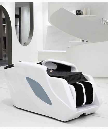 Elektrisches intelligentes Massage-Shampoo-Bett Friseursalon Spezial Thai Flachliegendes Friseursalon Automatisches Kopfbehandlungsbett Massagebett