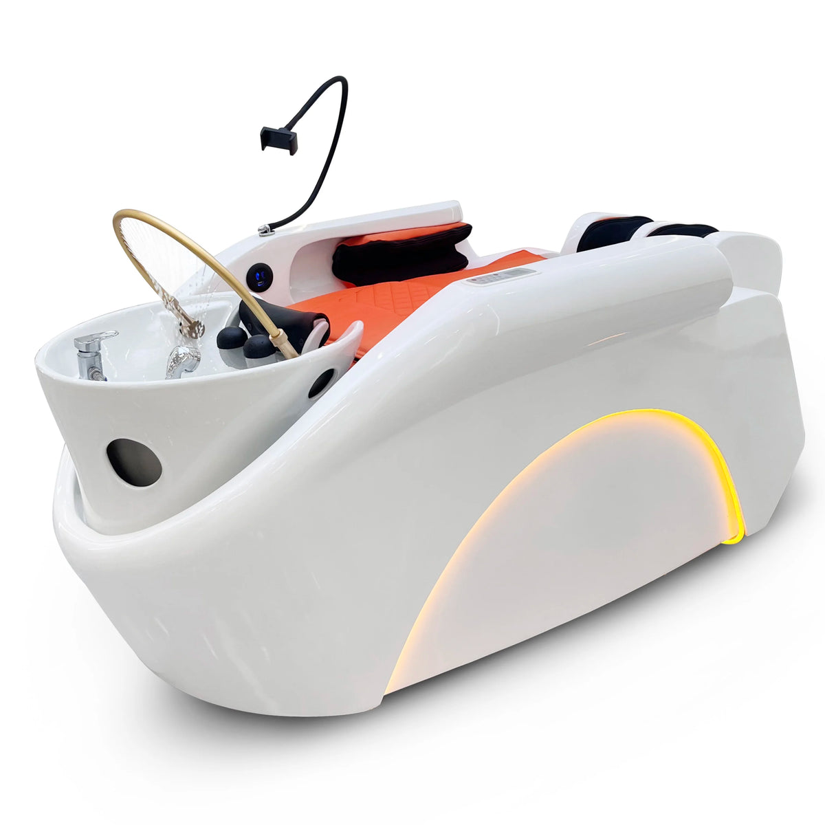 Waschbeckenstuhl, elektrisch intelligente Spa-Massageliege, Waschsessel
