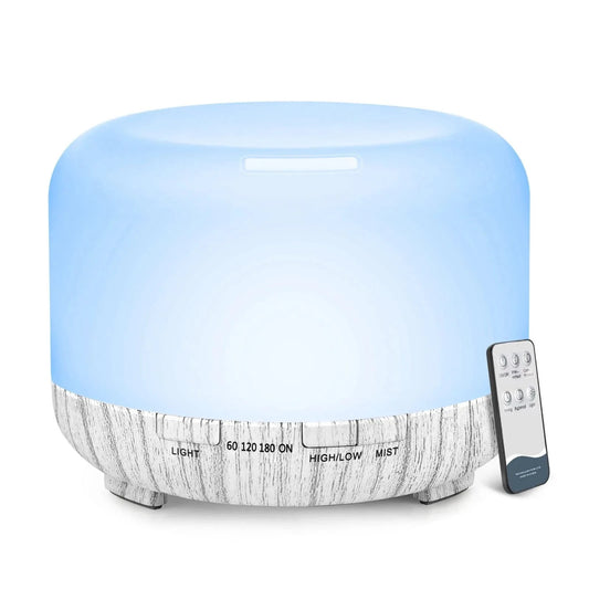 500ML Essential Oil Diffuser & Humidifier – Ultrasonic Diffuser with Auto Shut-Off