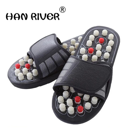 Spring, summer, plantar acupoint massage health care keeping in good health slippers Tai  rotating foot care tools