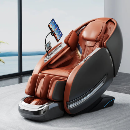Elektrisches Fußroller-Massagegerät für Massagesessel, Touch-Liege, Ganzkörper-4D-Zero-Gravity-Massagesessel mit Heizfunktion