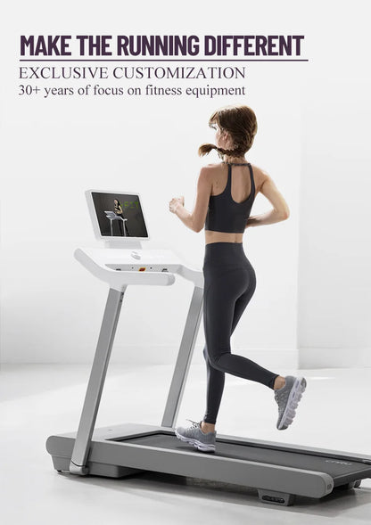 Professionelles klappbares Laufband mit 4-PS-Motor, für den gewerblichen Einsatz im Fitnessstudio