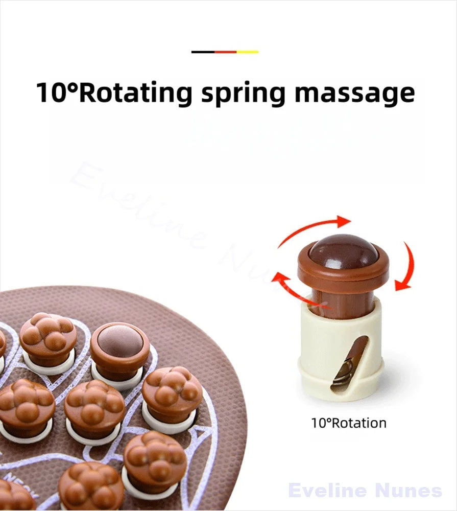 Foot Massage Slippers Men/women Gift First Choice Acupressure Jade Spring Magnetic Therapy Shoes