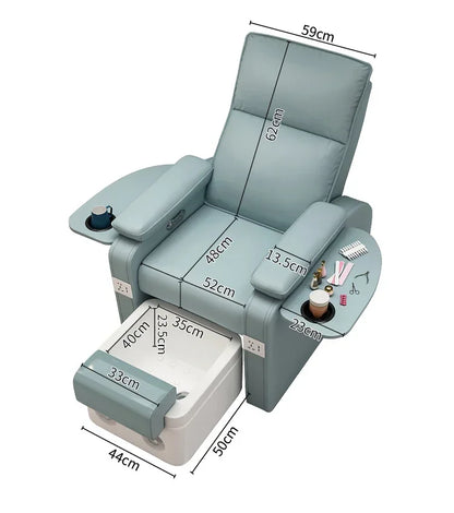 Massage Pedikürstuhl professioneller Spa-Luxus
 Kosmetikerin Nagelstudio Stühle Maniküre Pediküre Stuhl
 Salonmöbel