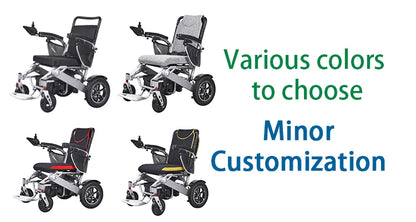 600W Double Motor Folding Wheelchair 13Ah Lithium Battery Wheelchair Electric