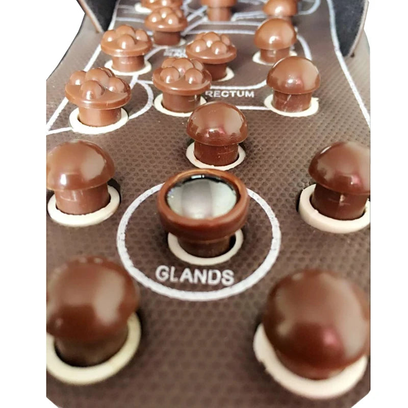 Foot Massage Acupuncture Slippers Acupoint Activation  Reflexology Spring Magnetic Therapy Relieve Foot Pain Meridians Arthritis