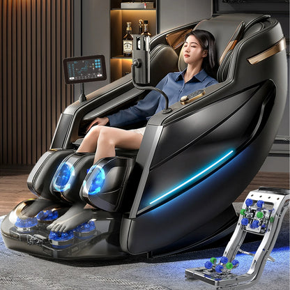 2026 MAX6D Premium Massage Chair: AI Voice, Zero Gravity, 6D Dual-Core Jade Rollers & Full Calf Massage