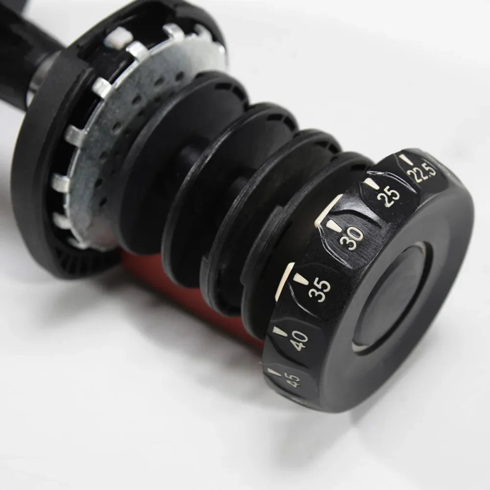 24KG Dumbbells Rubber Iron Adjustment Multiple Weight Dumbell Cheap Adjustable Dumbbells Home fitness equipment