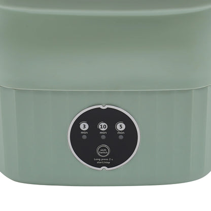 Mini-lave-linge pliable portable compact avec 3 modes pour sous-vêtements, vêtements de bébé, voyage, linge léger