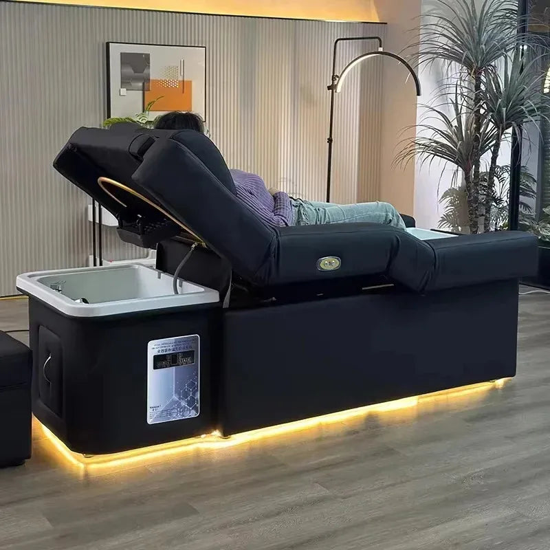 Fabrik maßgeschneidertes Haarwaschbett für Friseursalons, Kopfmassagen, Pediküre, Fußmassagen, Haarwaschstühle.