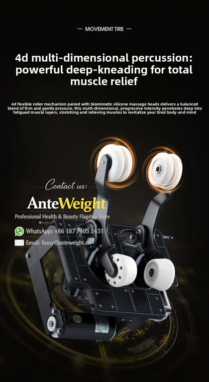 Fauteuil de massage électrique SL-Track, capsule spatiale compacte, massage automatique du corps entier |   Fauteuil inclinable multifonction pour la maison