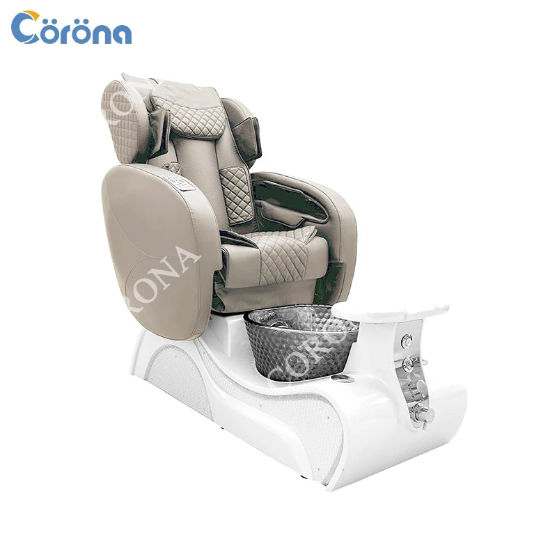 Professional No Plumbing Luxury Foot Spa Pedicure Chair With Massage