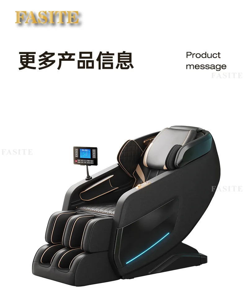 Massagesessel Haushalt Ganzkörper-Multifunktions-Automatik Zero Gravity Raumkapsel-Fach elektrische Führungsschiene