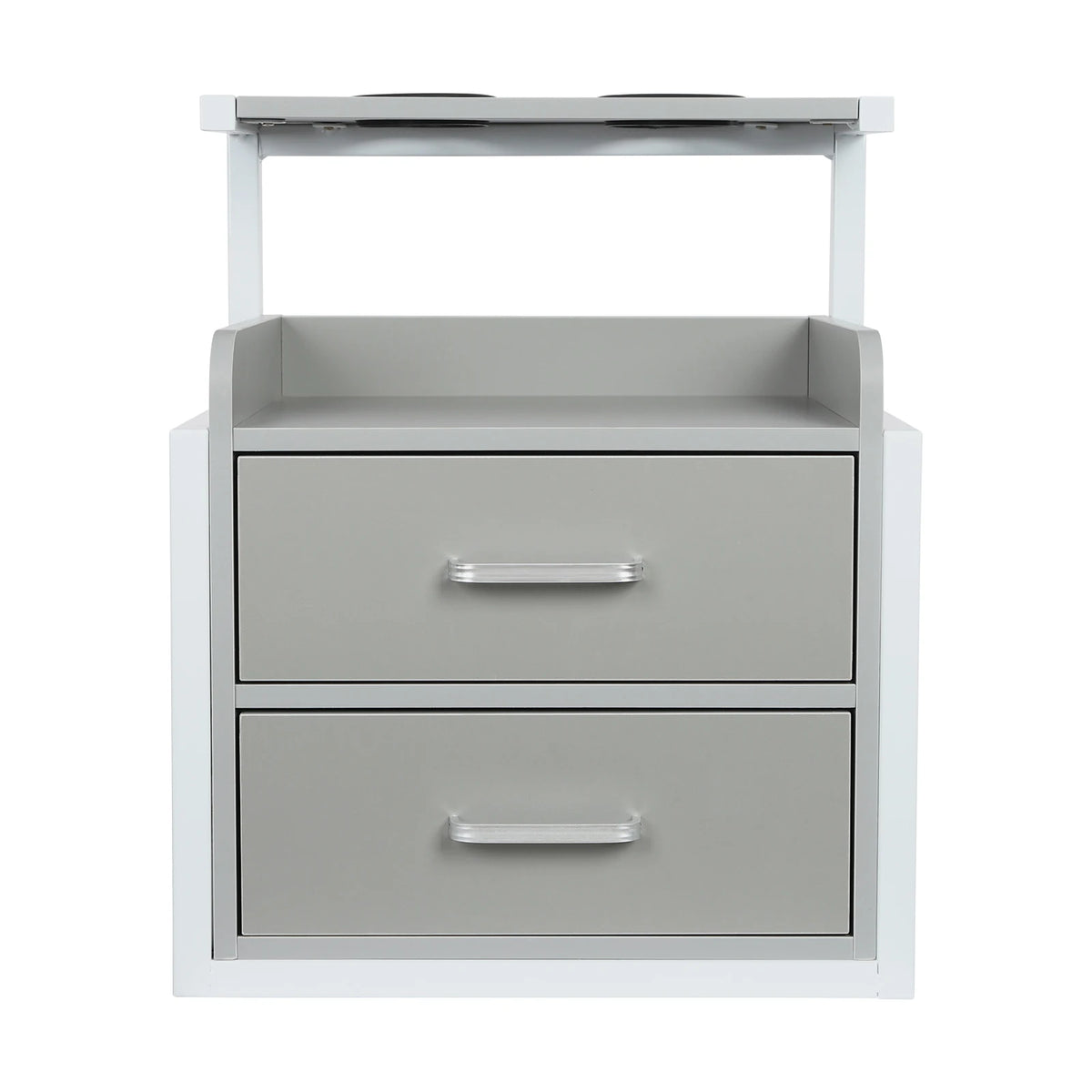 Multifunktionale Salonwagen Wandmontierter Friseurschrank Friseursalon Spezial Dauerwellen-Färbemittel-Ablageregal Möbel