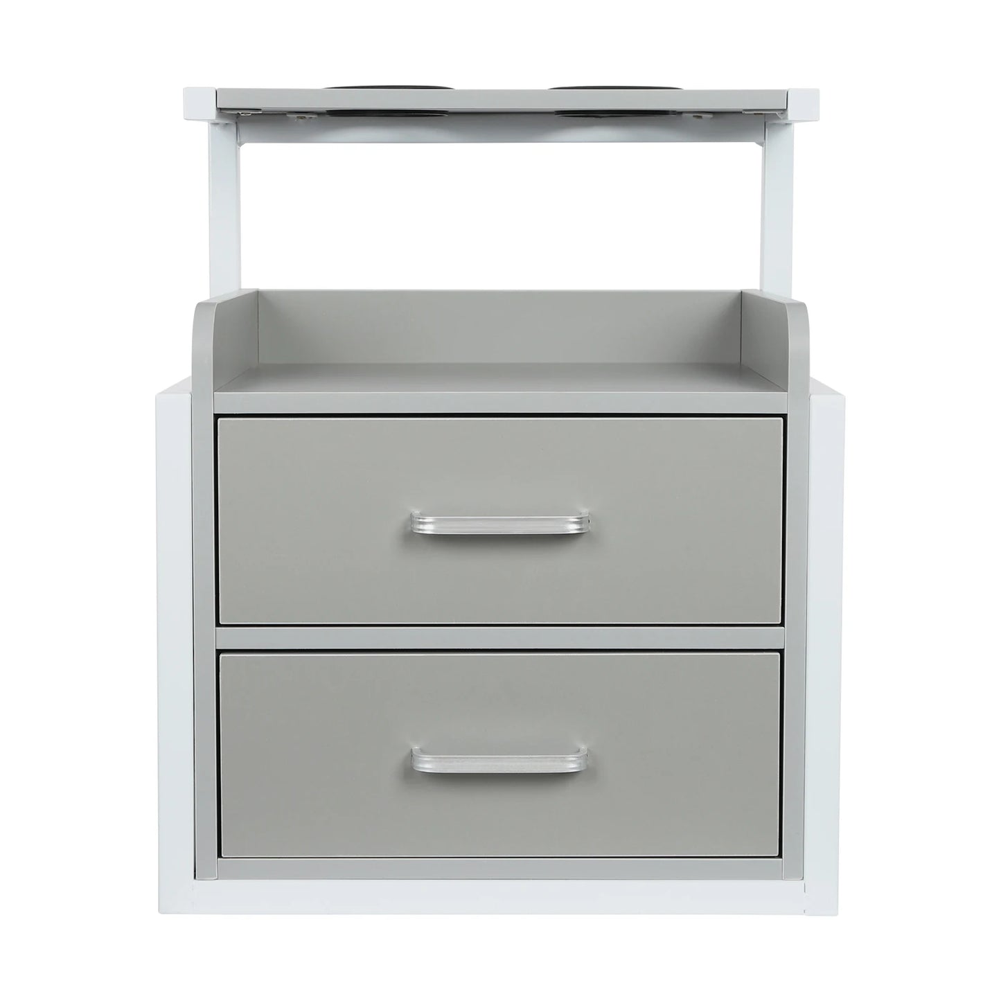 Multifunktionale Salonwagen Wandmontierter Friseurschrank Friseursalon Spezial Dauerwellen-Färbemittel-Ablageregal Möbel
