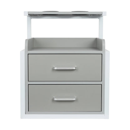 Multifunktionale Salonwagen Wandmontierter Friseurschrank Friseursalon Spezial Dauerwellen-Färbemittel-Ablageregal Möbel