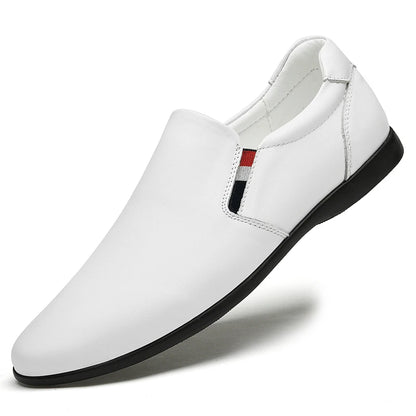 High-End Handmade Genuine Leather Men’s Loafers – Italian Luxury Casual Driving Shoes