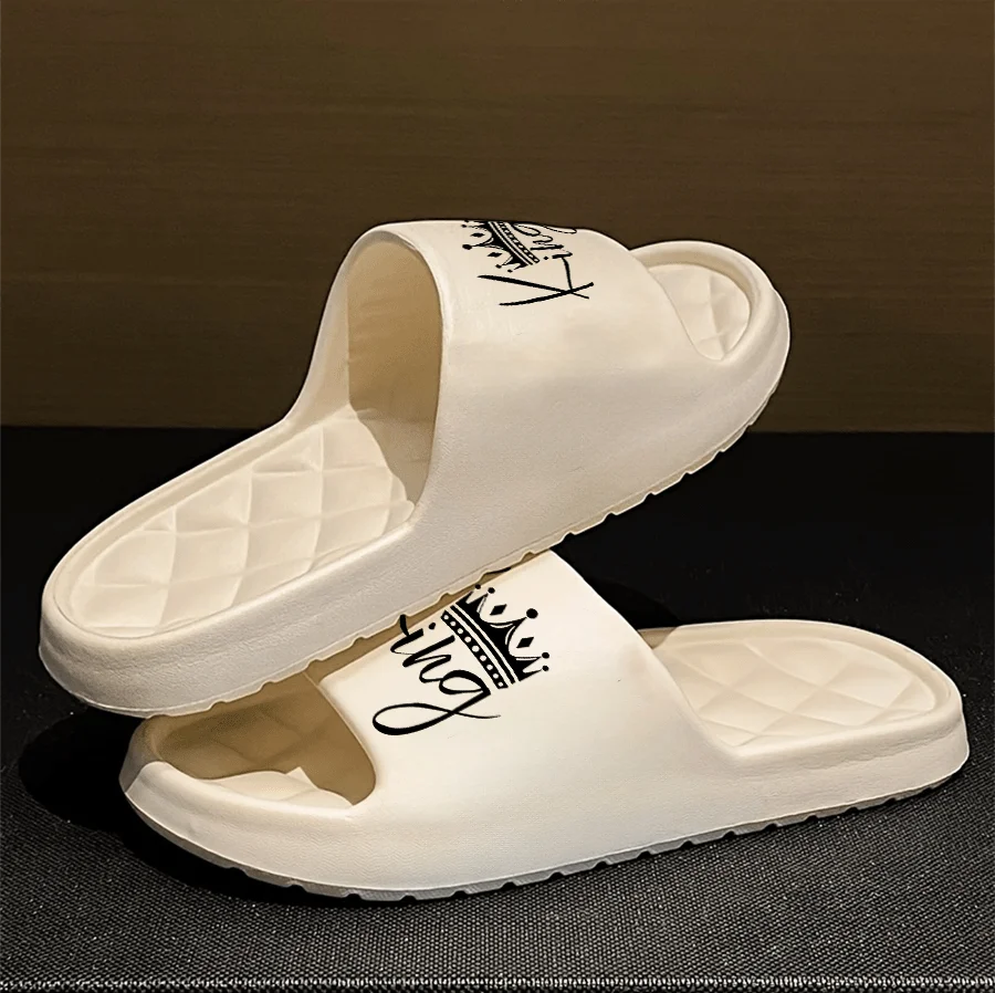 Neue legere, innovative Design-Herrenschuhe Eva-Weichsohle leichte Hausschuhe Hochwertige exklusive Marken-Hausschuhe