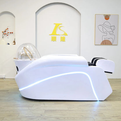 Head SPA Hydrotherapy Automatic Massage Shampoo Bed Hair Salon Furniture Massage Table Health store Equipment Factory Direct