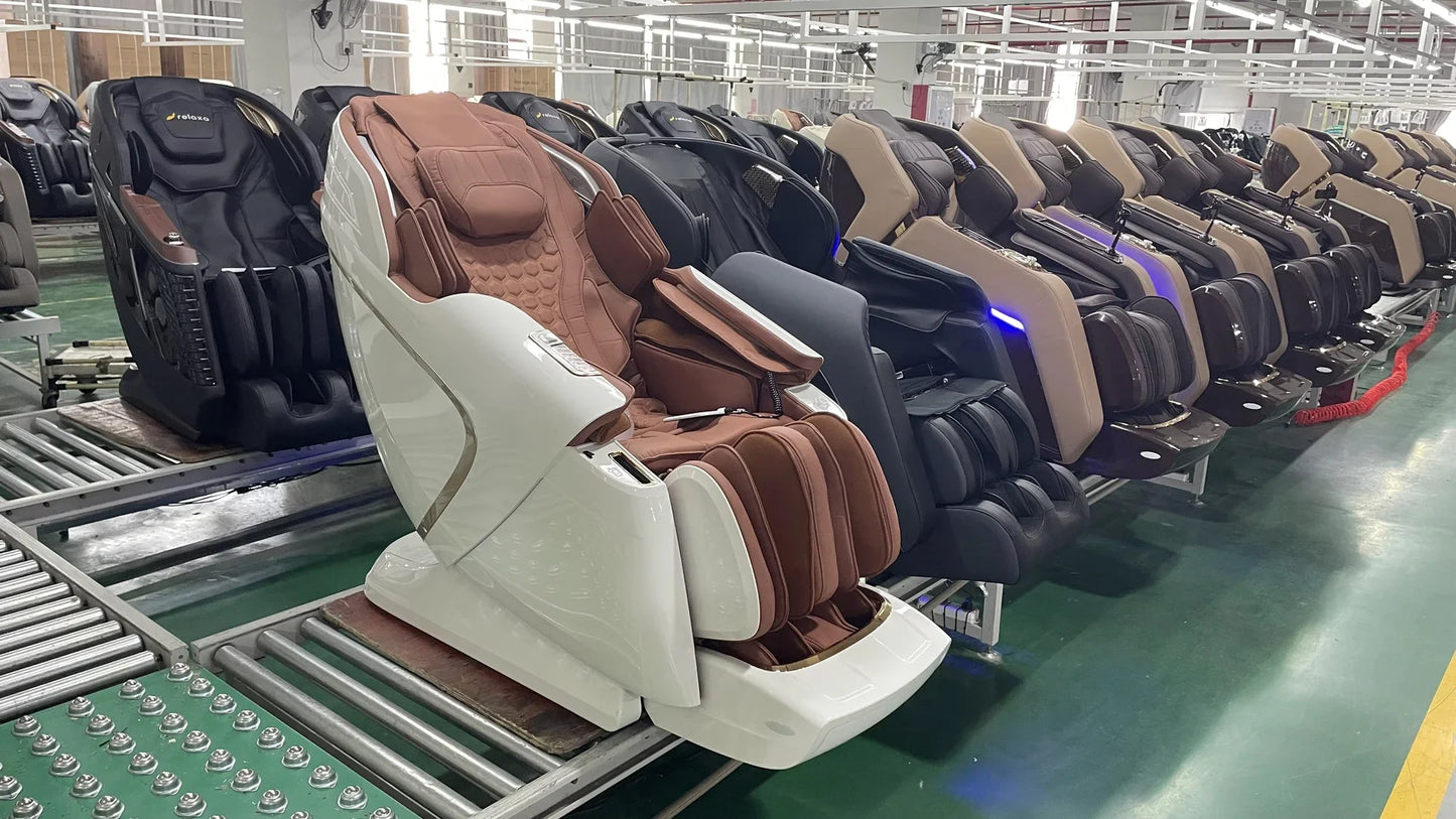 Factory Wholesale High Quality Cheap 3D 4D 8D Full Body Zero Gravity Home Use Massage Chair With Foot Massage