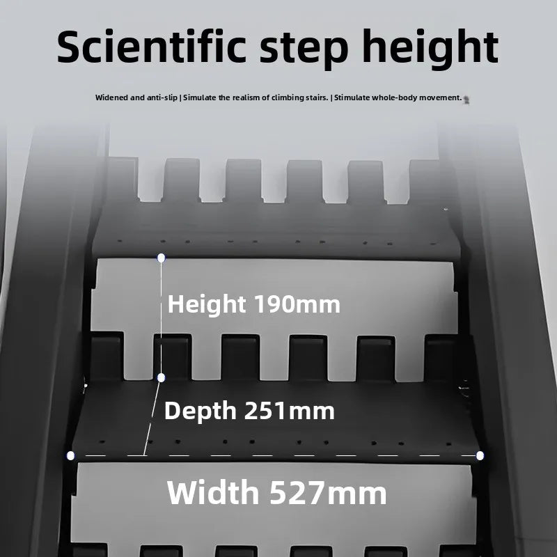 Custom Smart Stair Machine Climbing Machine Gym Commercial Stair Machine Cardio Stepper Indoor Fitness Mountaineer
