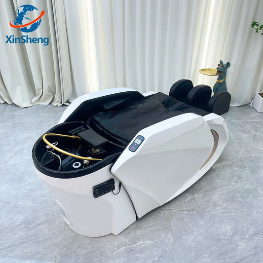 XinSheng Professional Massage Bed Head SPA Salon Massage Table Shampoo Beds Sofa Bed Hair Washing Hairdressing Leisure Furniture