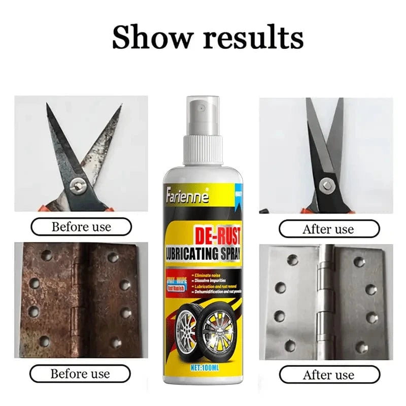 Rust Remover Spray for Car Wheels & Metal Surfaces – Strong Decontamination & Protection