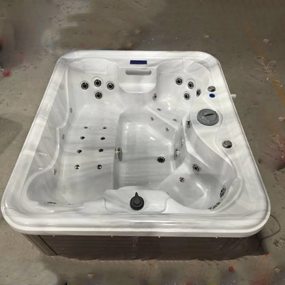 2120X2120X900mm 4 people Swimming Pool Whirlpool Bathtub Hydromassage Surf Massage Outdoor SPA 99-2