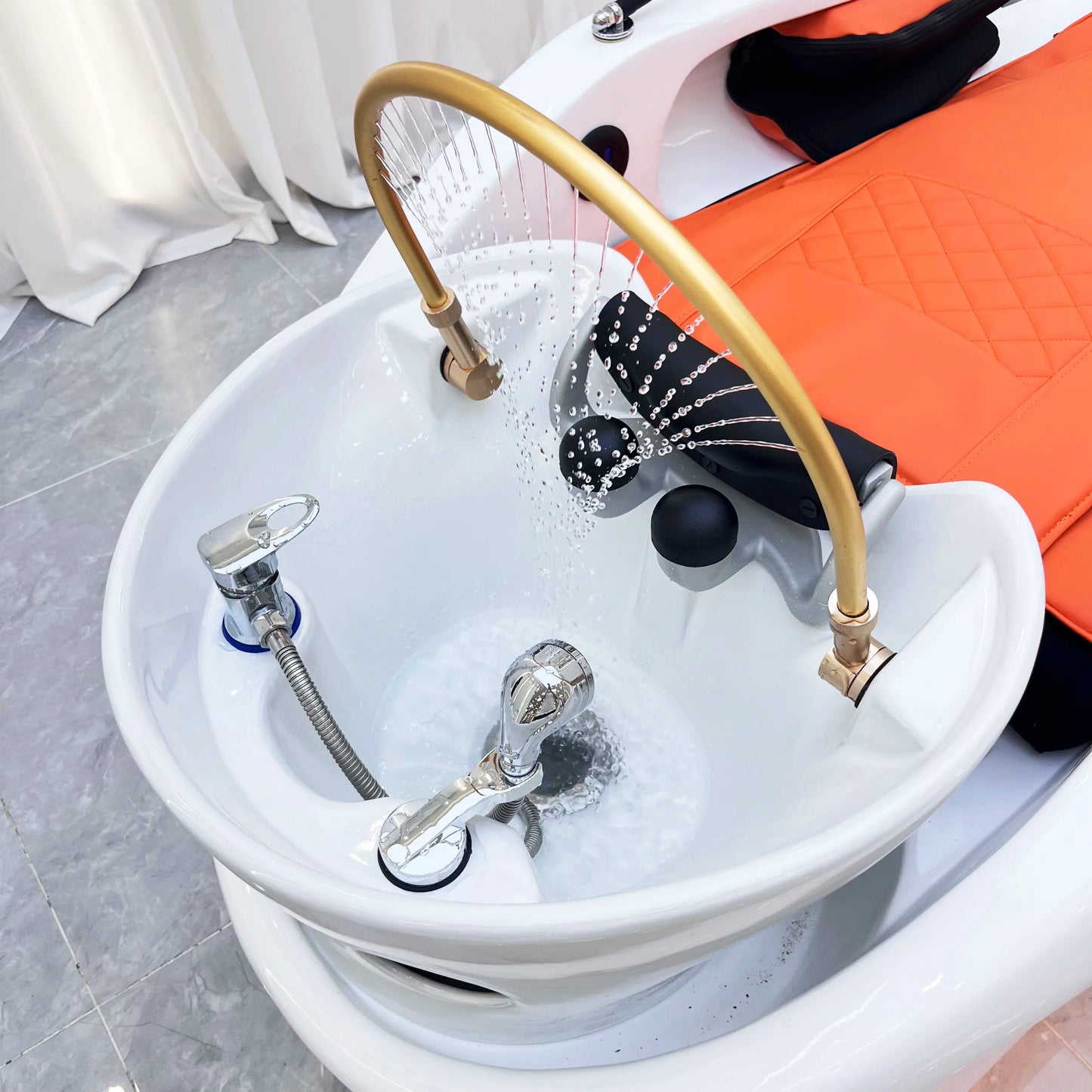 Shampoo chair, electric intelligent spa massage table, shampoo bed