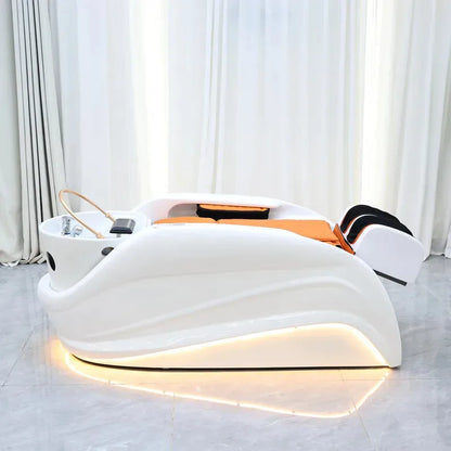 2026 Premium Smart Massage Shampoo Bed Hair Washing Table Luxury Salon Head SPA Furniture Comfortable Massage Table