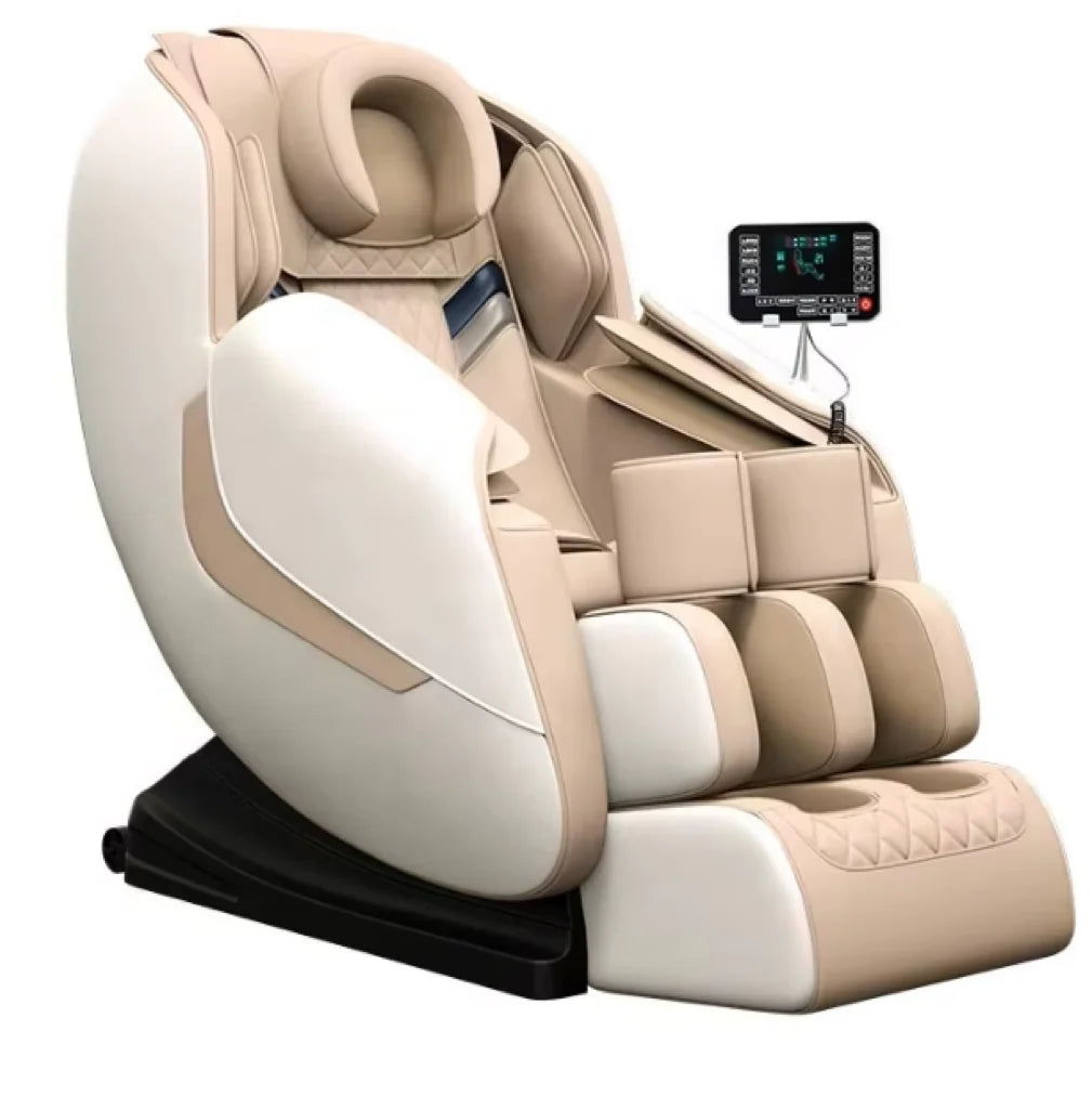 Best Quality Luxury Zero Gravity Electric Massage Chair Hot Sell Smart Leather Chair for Body and Foot Relaxation for Home Use