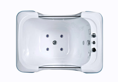 Sunrans Wholesale Freestanding Acrylic Dog Grooming Bath Tub Pet Spa Whirlpool Massage Bathtub for Pets