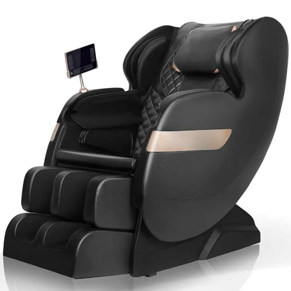Ganzkörpermassage-Sessel mit Dual-Core S-Track, Shiatsu-Massagesessel mit Schwerelosigkeit und APP- und LCD-Steuerung