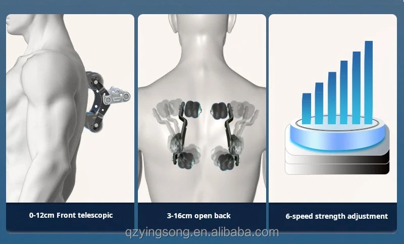 4D-Ganzkörper-Massagesessel, Schwerelosigkeitsfunktion & Gesundheitssystem | Smarte Entspannung für das Wohlbefinden zu Hause
