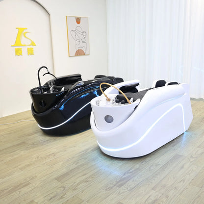 Head SPA Hydrotherapy Automatic Massage Shampoo Bed Hair Salon Furniture Massage Table Health store Equipment Factory Direct