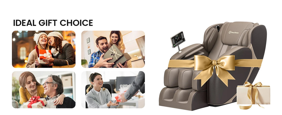 BS06New Design Remote Control Electric Luxury AI Voice Heating Full Body Home Massage Chair with Vibration and Musical Function