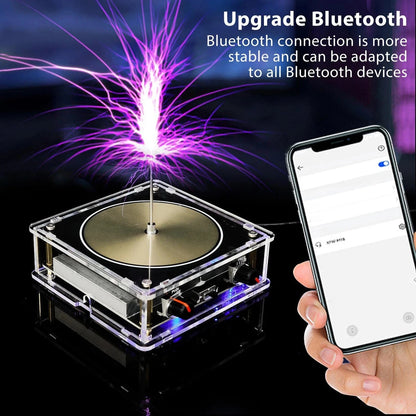 Bluetooth-Compatible Music Tesla Coil Speaker – Touchable Arc Generator for Science Education