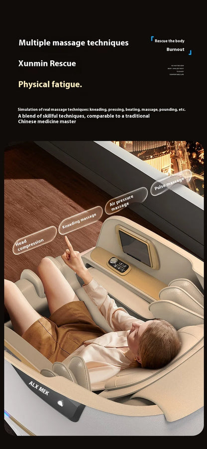 Massage Chair Full Body New Model Home Office Factory Electric Heating Kneading Luxury Zero Gravity Recliner Massage Chair