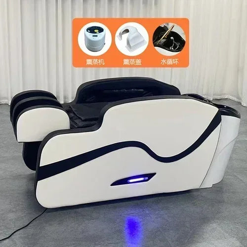 newIntelligent Electric Whole Body Massage Shampoo Bed Barber Shop Head Treatment Water Circulation Integrated Massage Couch