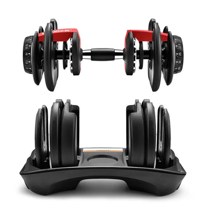 In Stock Home Gym Multi-function Cast Iron Dumbbells 24kg 40kg 52.5lbs 90 Lbs Adjustable Dumbbell Set