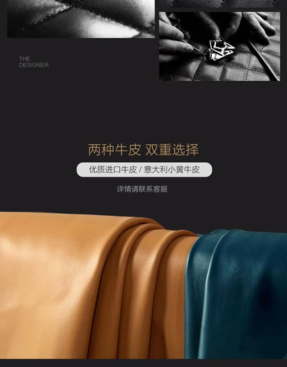 Designer Genuine Leather Sofas Fancy Modern Luxury Individual Loveseat Sofa Sectional Italian Sofy Do Salonu Home Furniture