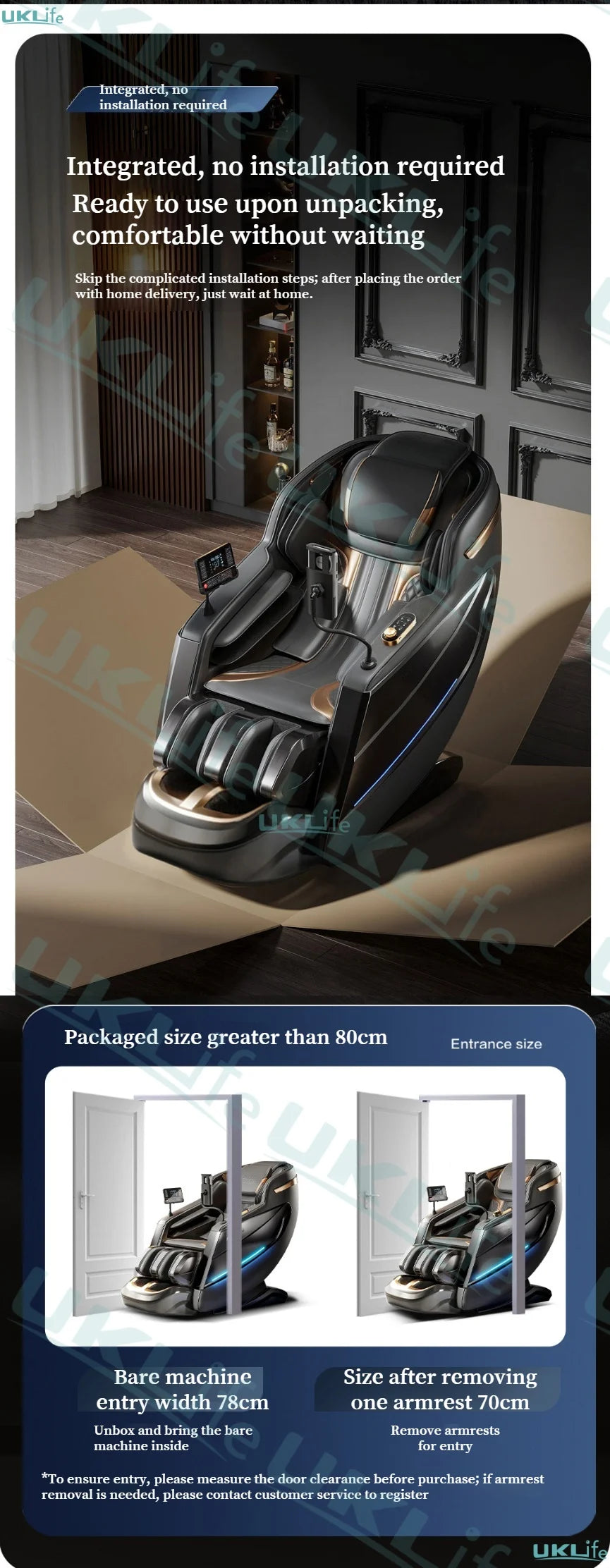 2026 MAX6D Premium Massage Chair: AI Voice, Zero Gravity, 6D Dual-Core Jade Rollers & Full Calf Massage