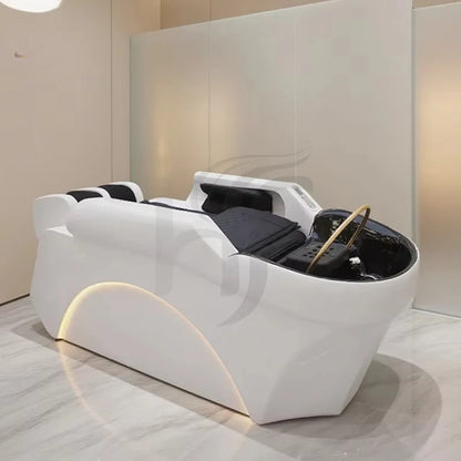 XinSheng Hair Salon Shampoo Bed Head SPA Fumigation Machine Electric Massage Table for Leisure Health Store Commercial Furniture
