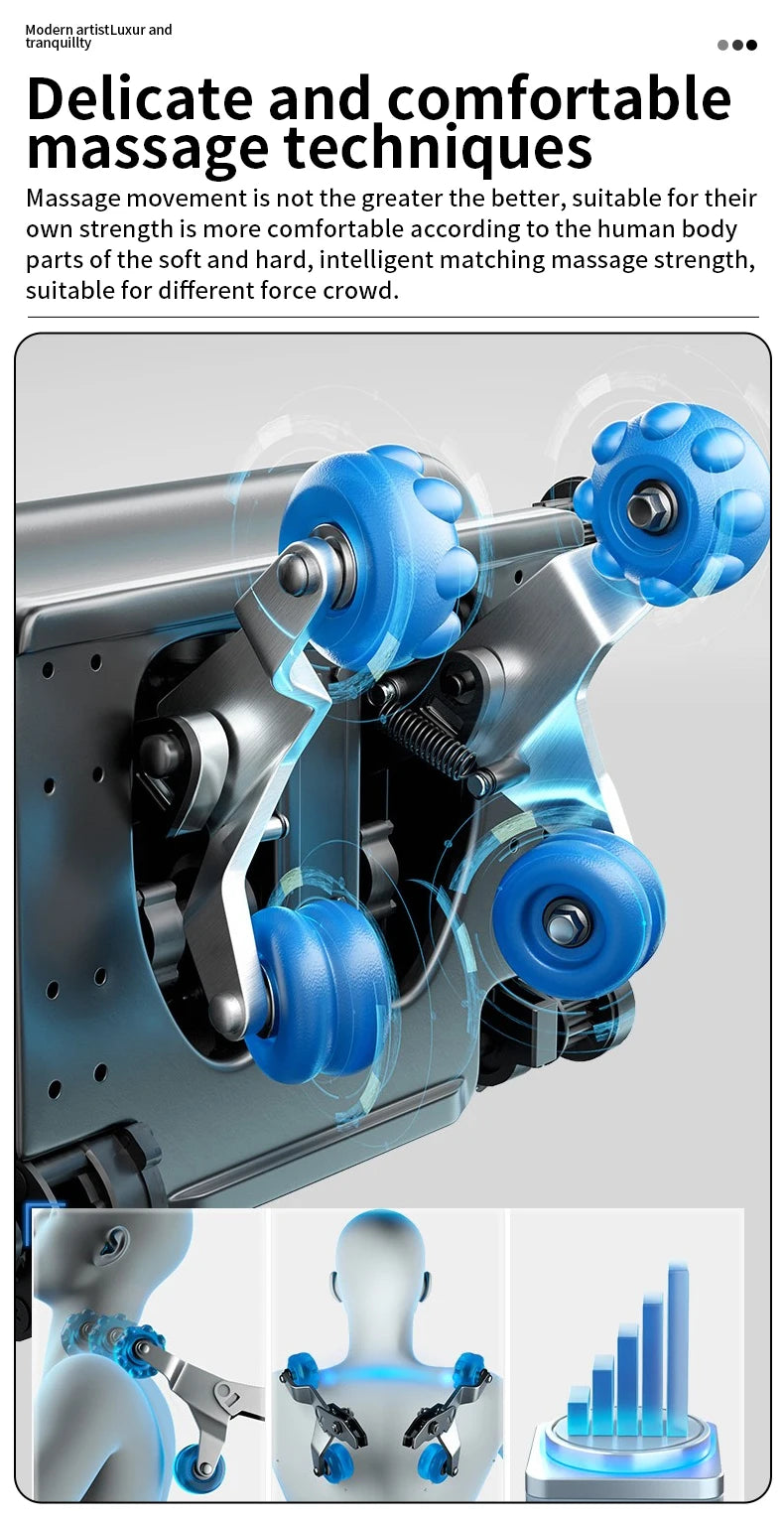 Salon Head Spa Kunstleder Kopftherapiebetten Automatisches Massage-Shampoo-Bett