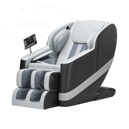 New Massage Chair 3d Luxury Full Body Zero Gravity Chair Leather Heat Foot Roller with Electric
