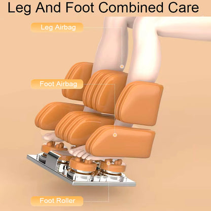 2025 new model massage chair 4d zero gravity full body AirBag Wrapped Automatic Heating Kneading Bluetooth music 3-year warranty