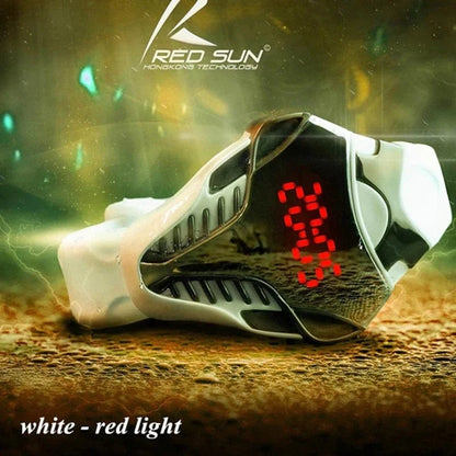 Fashion LED Digital Watch for Men – Silicone Band, LED Screen Sports Wristwatch, Electronic Creative Clock Reloj Hombre