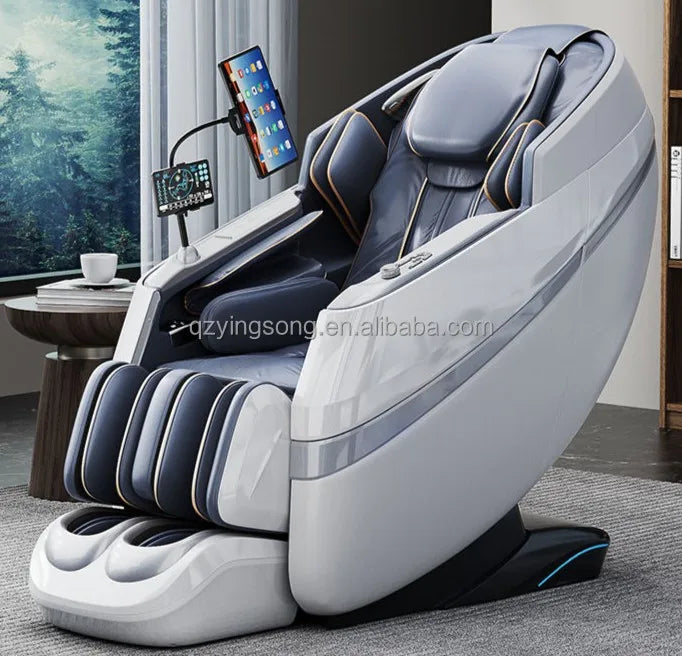 Full body zero gravity heating deep tissue massage chair, Bluetooth roller massage chair
