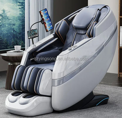 Full body zero gravity heating deep tissue massage chair, Bluetooth roller massage chair